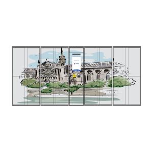 Pincode Digital Keycard Dispenser Dystem Electronic Safe Lockers CE FCC Large