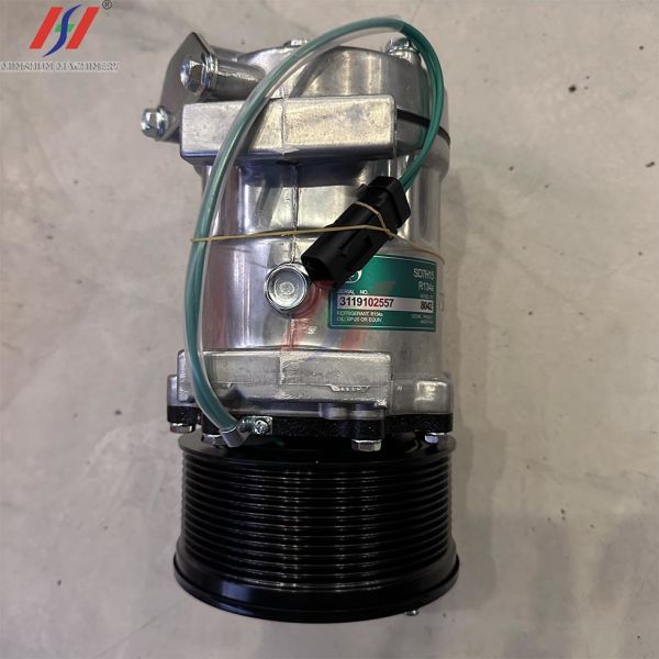 Air Conditioning Compressor 3119102557 Is Compatible With JCB Excavator Air Conditioning Systems