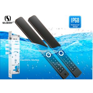 Waterproof APP Aluminum Door Keyless Fingerprint Locks