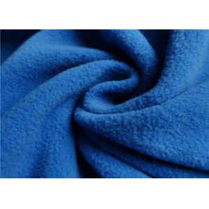 Anti Pill 300gsm Polyester Polar Fleece Fabric With Double Brushed