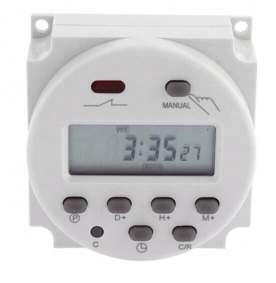 CN101A Timer Switch AC/DC 110V 220V Digital LCD Power Weekly Electrical Time