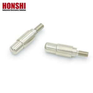 Custom Brass Pogo Pin Connector Tin Plated Spring Loaded M3 Screw Pogo Pin