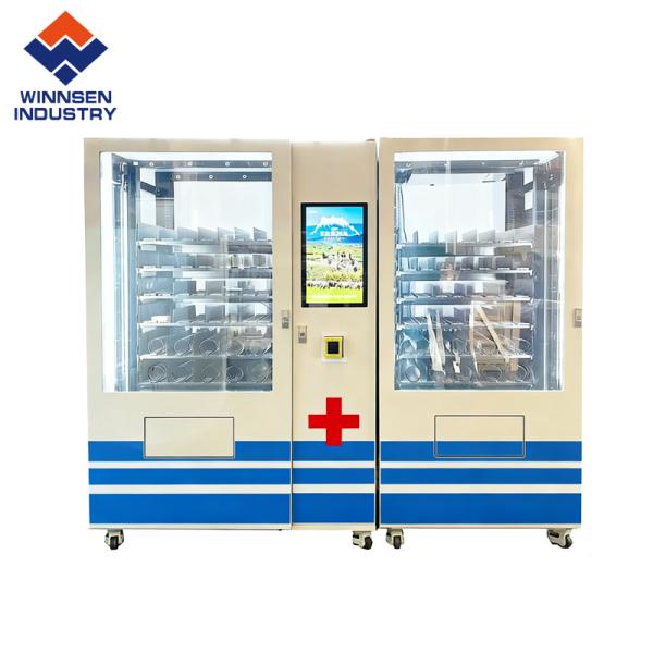 Wifi-Enabled Medicine Vending Machine With Built-In Printer And Remote Inventory