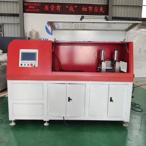 Cheap CNC Solid Aluminum Profile Cutting Saw Servo Feeding Cutter Machine With 90 Degree Cutting Anlge for sale