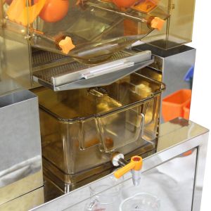 40 Pound Hopper Automatic Orange Squeezer , Pomegranate Juice Machine