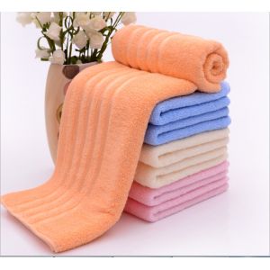 Cheap modern dobby 450GSM cotton terry face towels for sale