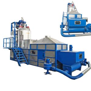 Durable EPS Pre Expander For Long-Lasting Polystyrene Beads Pre-Expansion To