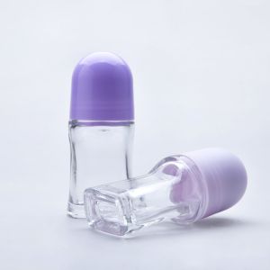 Recyclable Empty Glass Rollerball Bottles Ball Diameter 35mm