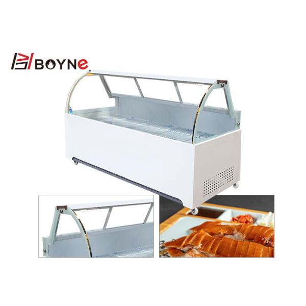 Quality Cooked Braised Food Display Cabinet Sauced Meat Shop Showcase wholesale