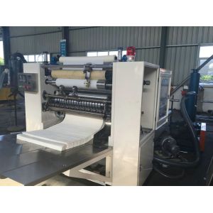 N Folding Hand Paper Towel Converting Machine / PLC Towel Making Machine