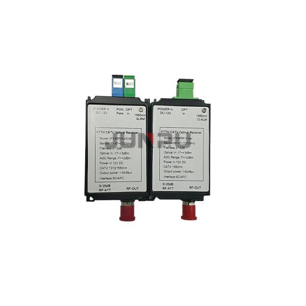 Quality Network 12v Mini Node FTTH Optical Receiver With Wdm In Metal Case wholesale