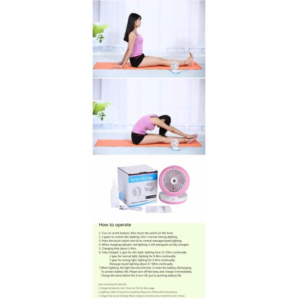 Portable spray cool fan handheld water cooling misting mist fan india