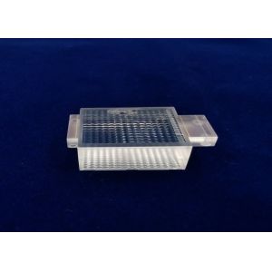 Design / Custom Made OEM / ODM Plastic Fly's Eye Lens Colorless PMMA 24.8x16x7