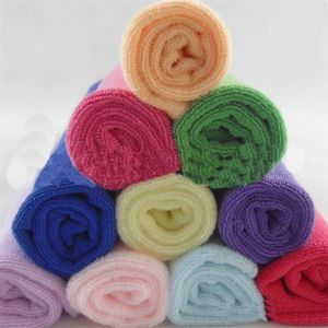 25*25cm Absorbent Microfiber multifunctional Square Face Towel Hand Towel