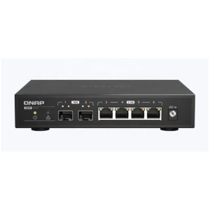Stock QSW-2104-2S Unmanaged Ethernet Switches with 4 x 2.5GbE RJ45 Ports 2 x