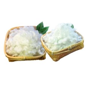 Hollow Conjugate Siliconized Polyester Fiber For Filling Material