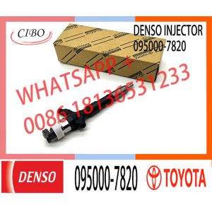 23670-30290 Genuine 9709500-782 common rail injector 095000-7820 for diesel