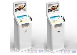 Cheap Self Service Payment & Advertising Dual Touch Screen Money POS Kiosk for sale