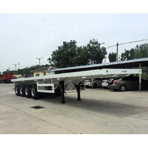 Cheap ABS Anti Lock Braking System Flatbed Truck Tractor Trailers 60T-70t Load Capacity for sale