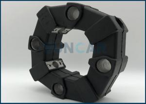 China 80A Excavator Hydraulic Pump Couplings Flex Coupling Rubber Black on sale