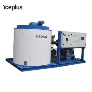 Compact Design Flake Ice Machine R22 / R404a Refrigerant Stand Alone Ice Machine