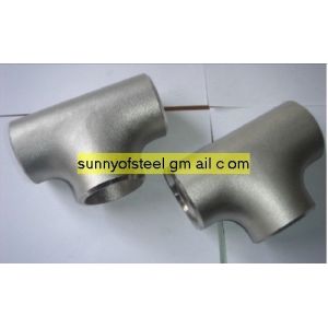 China ASTM A 815 ASME SA-815 WP UNS S32750 tee equal on sale