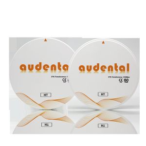 HT/DHT White Dental Zirconia Blocks CAD CAM Lab Material For Crown