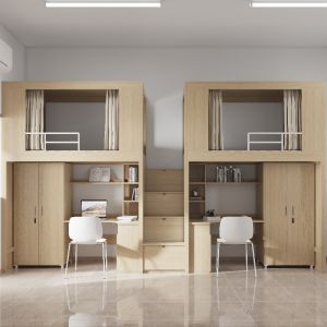 Modern Bedroom Furniture Bunk Bed Children Beds With Stairs And Storage Layers