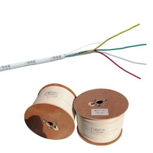 2 Cores 24x0.22mm2 Stranded TCCAM LSF Insulation and Jacket CPR Eca Alarm Cable Signal Cable