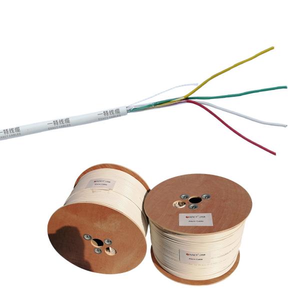 Quality 2 Cores 24x0.22mm2 Stranded TCCAM LSF Insulation and Jacket CPR Eca Alarm Cable Signal Cable wholesale