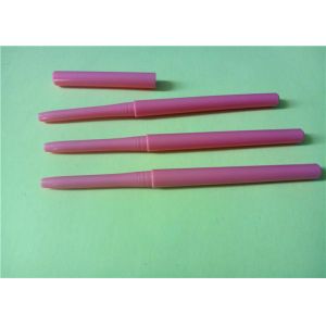 Waterproof Single Head Auto Lip Liner Pink Color Silk Printing Simple Design