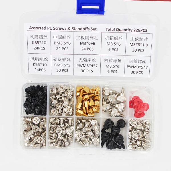 Quality Assorted PC Screw Brass Standoffs Set for Computer Laptop ISO9001 2015 Certified wholesale