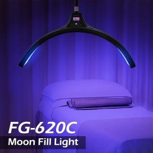 6000lm 60W LED Half Moon Light For Beauty Lashes Nail Salon Ceiling LED Ring