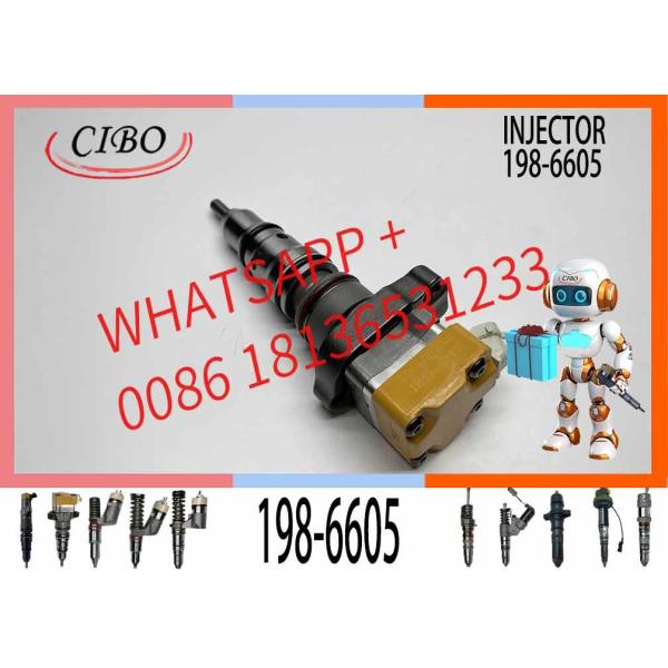 198-6605 Common Rail 3126B/3126E Diesel Engine Fuel Injector 173-9379 222-5966