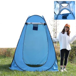 OEM Portable Pop Up Shower Tent , Camping Shower Toilet Enclosure