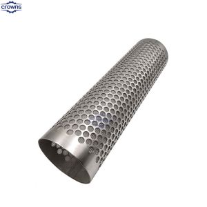 China 304 stainless steel mine sieve plate Metal filter tube 316 wedge wire screen cylinder on sale