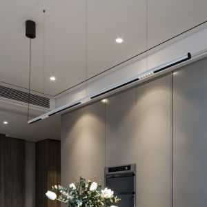 Modern Designer LED Pendant Lighting Nordic Brief Liner Pendant Lamp Anti-Dazzle