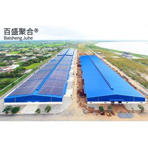 Prefabricated Steel Structure Warehouse with Punching Processing Service GB