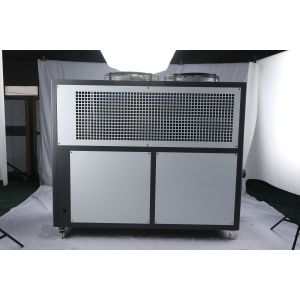Cheap Cooling Capacity 30000W Industrial Chiller With Finned Condenser DN40 Inlet And Outlet for sale