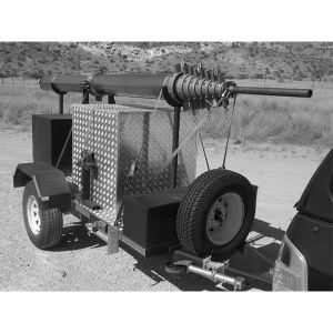 21m pneumatic telescopic mast-30kg payloads NR-3200-21000-30L for mobile