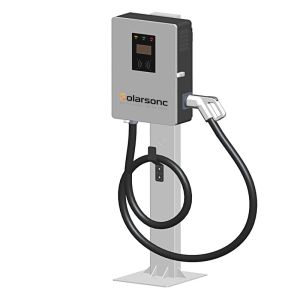 Bluetooth WiFi Ethernet 7KW EV AC Charger Over Current Protection