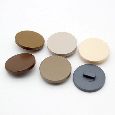 Round Sew Custom Solid Logo Polo Shirt Pearl Resin Plastic Buttons