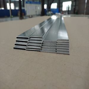 China 3003 3102 Aluminium Industrial Profile Microchannel Extrusions Tubing For Heat Exchangers on sale