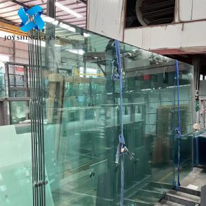 China Low Iron Laminated Glass Sheets 3300*2440mm With SGP Interlayer on sale