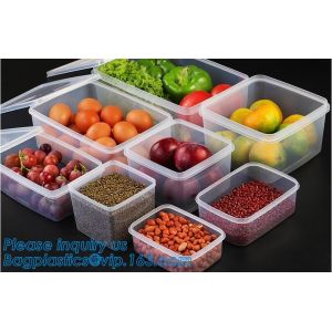 Glossy high quality acrylic storage box,Plastic Round Shape Clear Fresh Box,Food