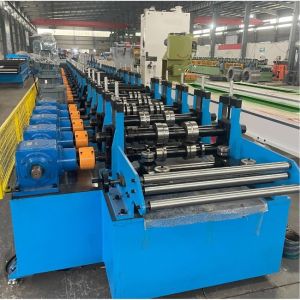 Gcr15 Bearing Steel 30KW Stud And Track Roll Forming Machine For Decoration