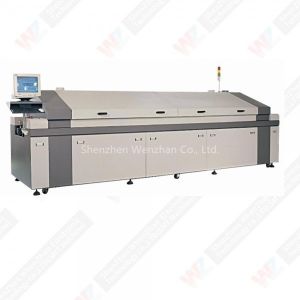 60Mhz Infrared Reflow Oven , 10 Zones Conveyor Reflow Oven