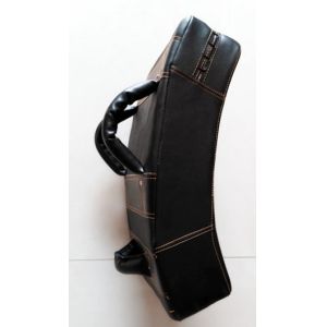 Black PU Taekwondo foot target kicking shield punching pad printed focus pad