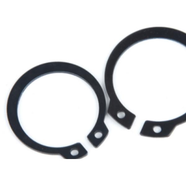 Black Oxide Metal Washer Spring Steel Retaining Ring Axially Mounted Circlips