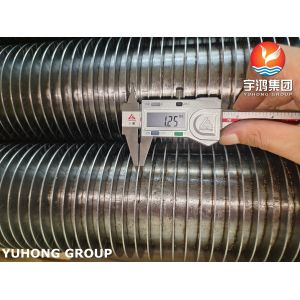 ASTM A335 P22 HFW Serrated Fin Tube 11-13Cr for Heat Exchangers